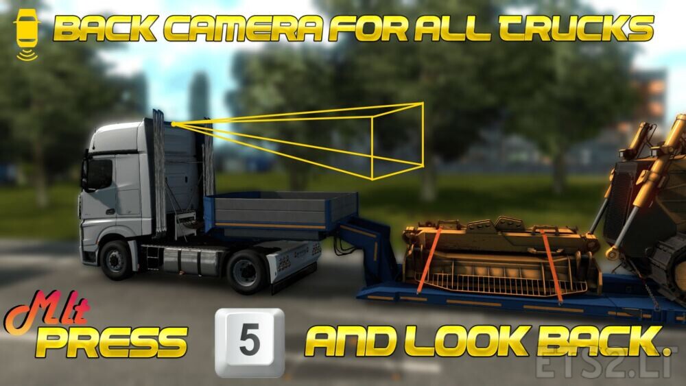 Download Mod Debug Camera ETS2: Mod Kamera untuk Pengaturan Lebih Baik