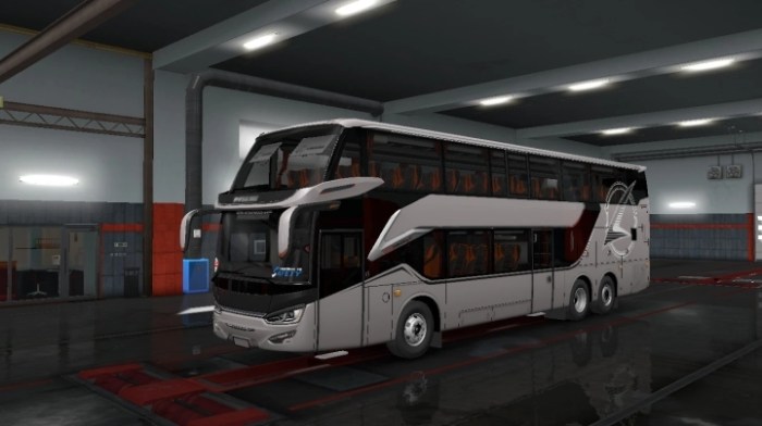 Mod SR2 Panorama ETS2: Bus dengan Pemandangan Terbaik