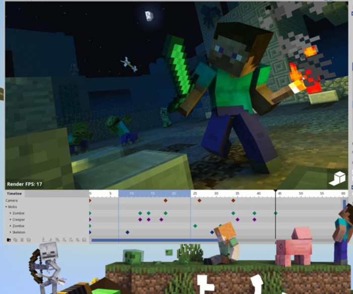 Popular 3D Minecraft Animation Projects to Watch